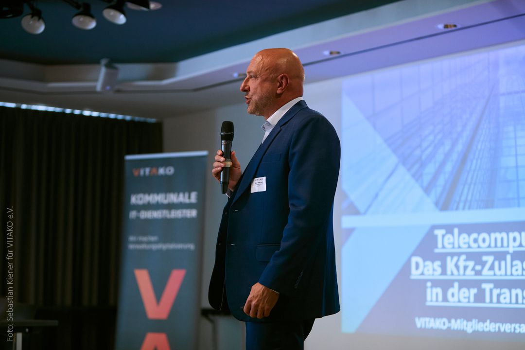 Marc Böttcher auf der VITAKO Mitgliederversammlung April 2026